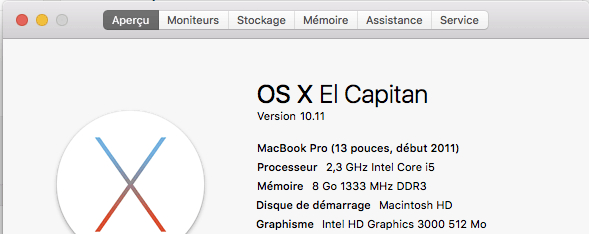 OSX El Capitan 