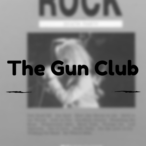 Death Party, The Gun Club.