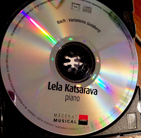 Variation Goldberg - Lela Katsarava Le CD