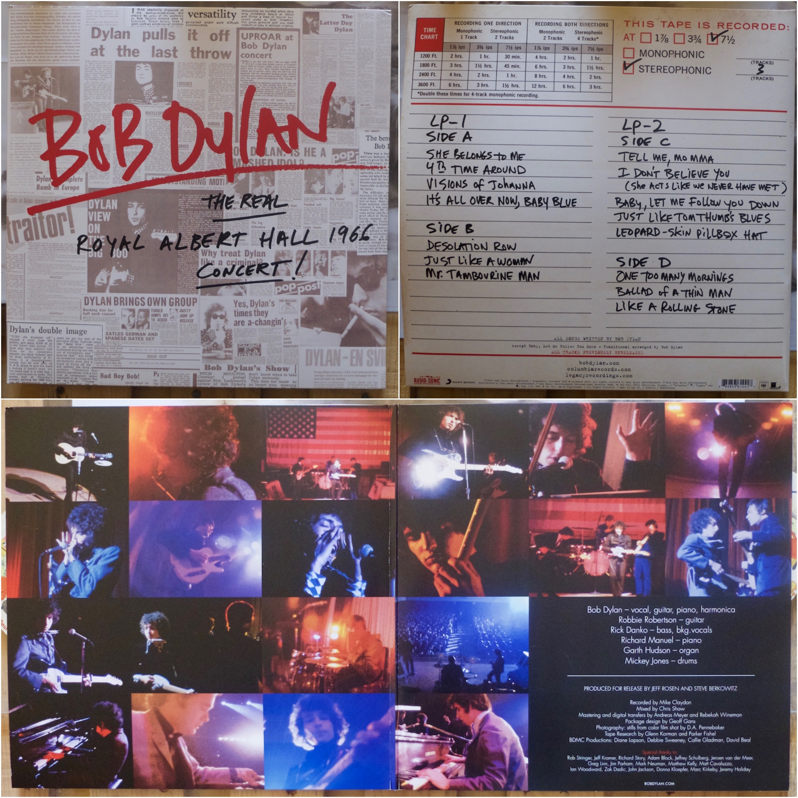 Bob Dylan : The Real Royal Albert Hall 1966 Concert