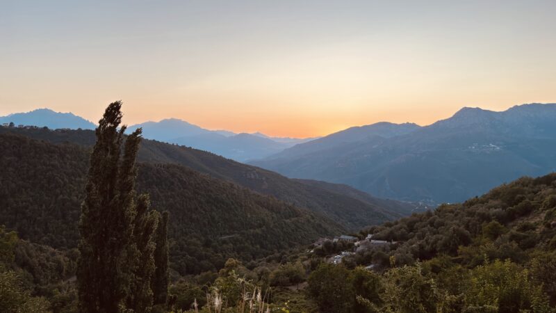 Quelques images du séjour en Corse.