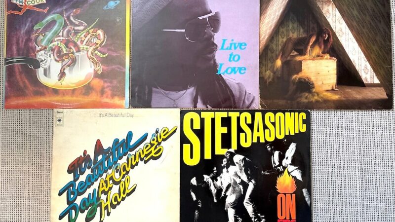 Récolte vinyle en anticipation de vide-greniers décevants !