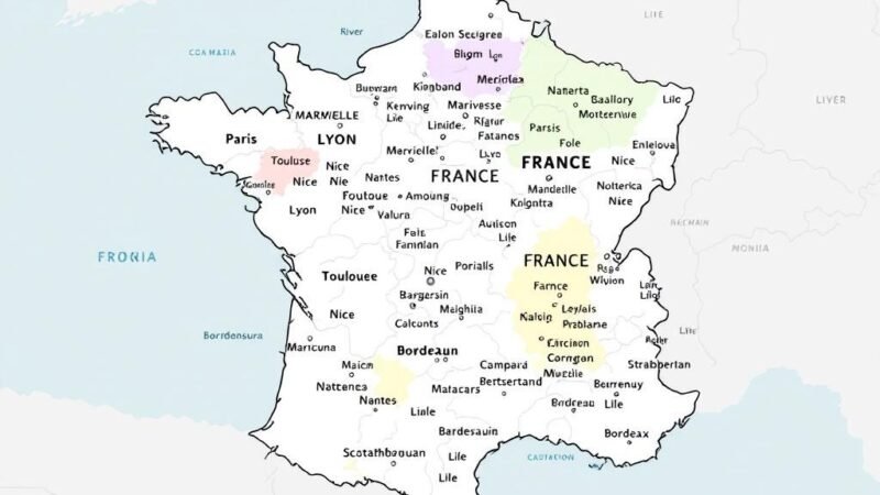 Je demande à l’IA « Mistral » de me dessiner une carte de France !