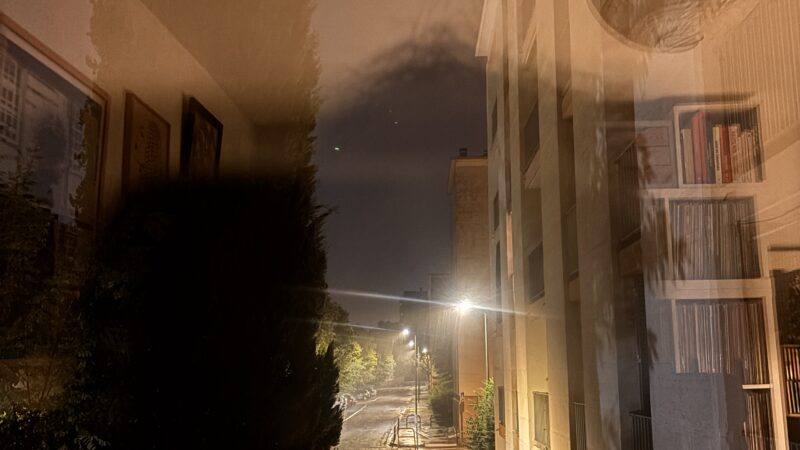 Un bel orage, la chaleur toujours intense !