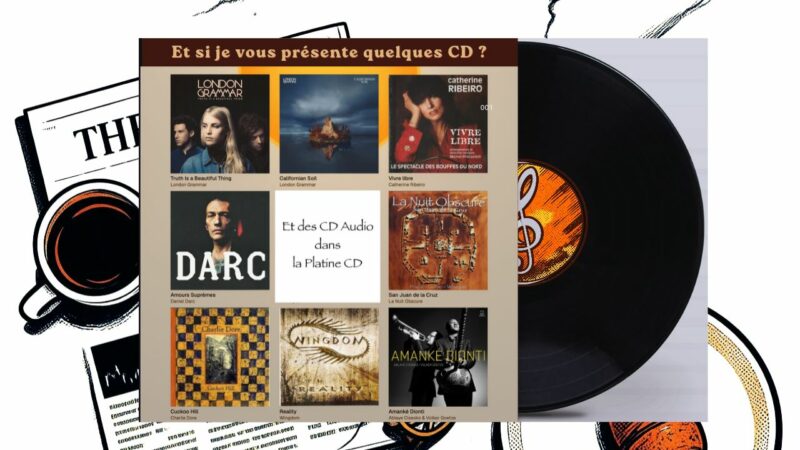 Ma platine CD est un vrai DJ !